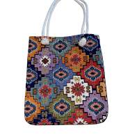 Cotton Saddle Shoulder Bag